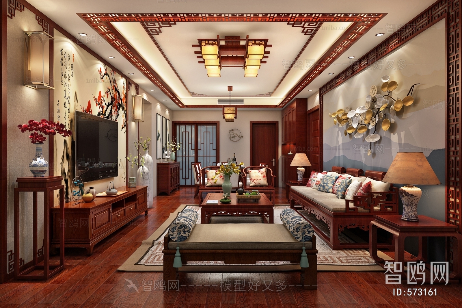 Chinese Style A Living Room