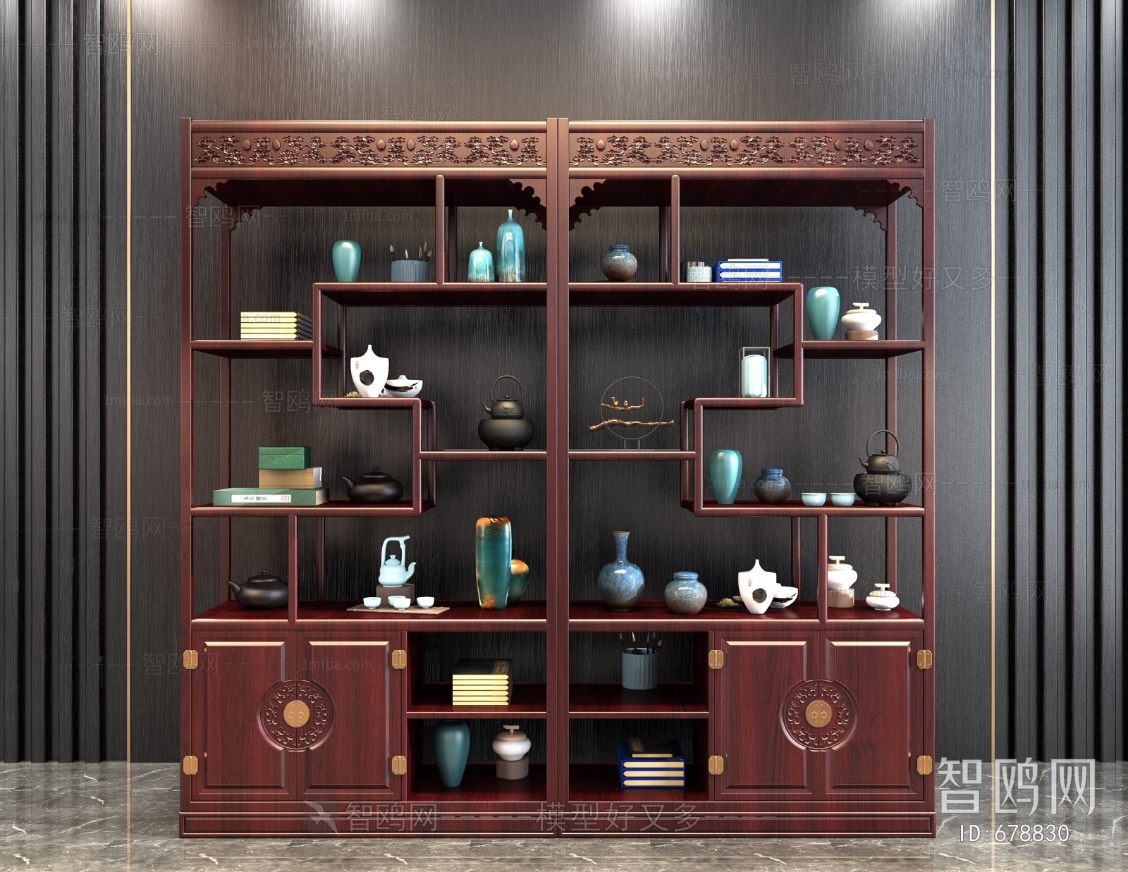 New Chinese Style Antique Rack