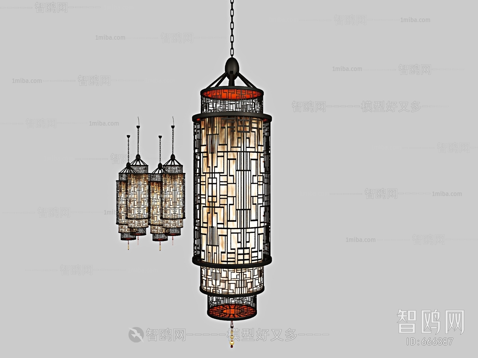 New Chinese Style Droplight