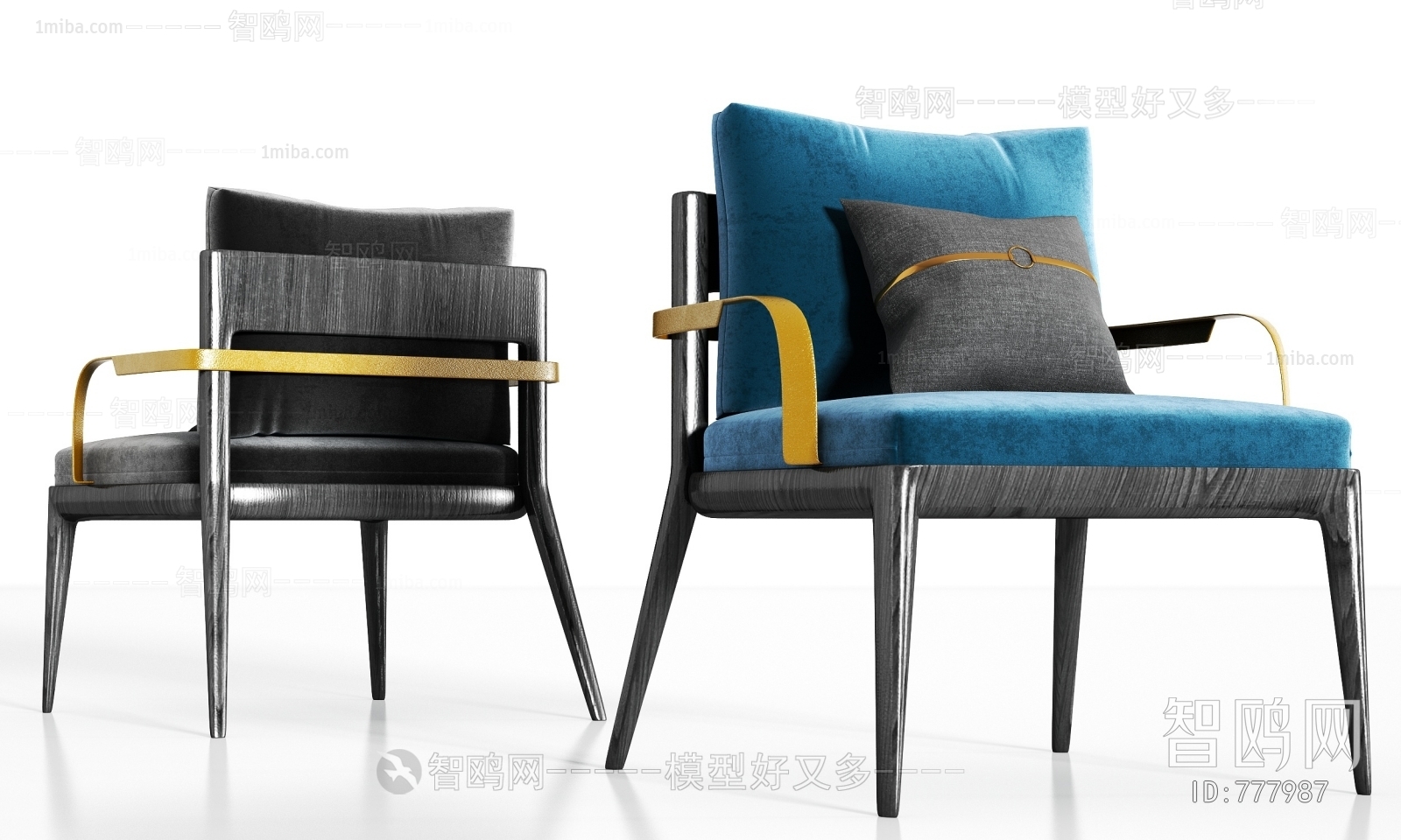 New Chinese Style Single Chair