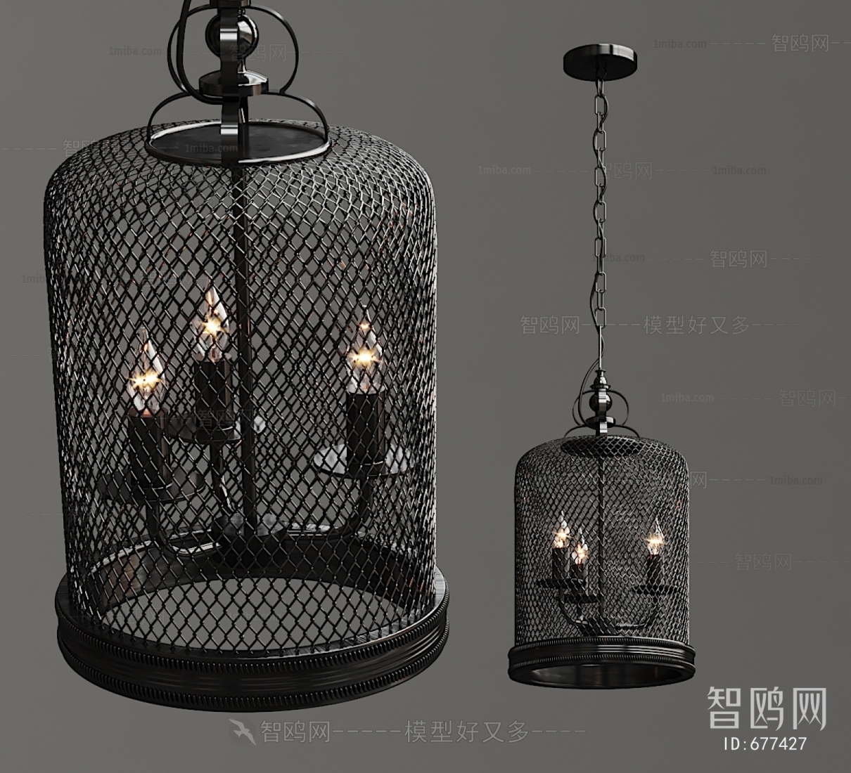 Industrial Style Droplight