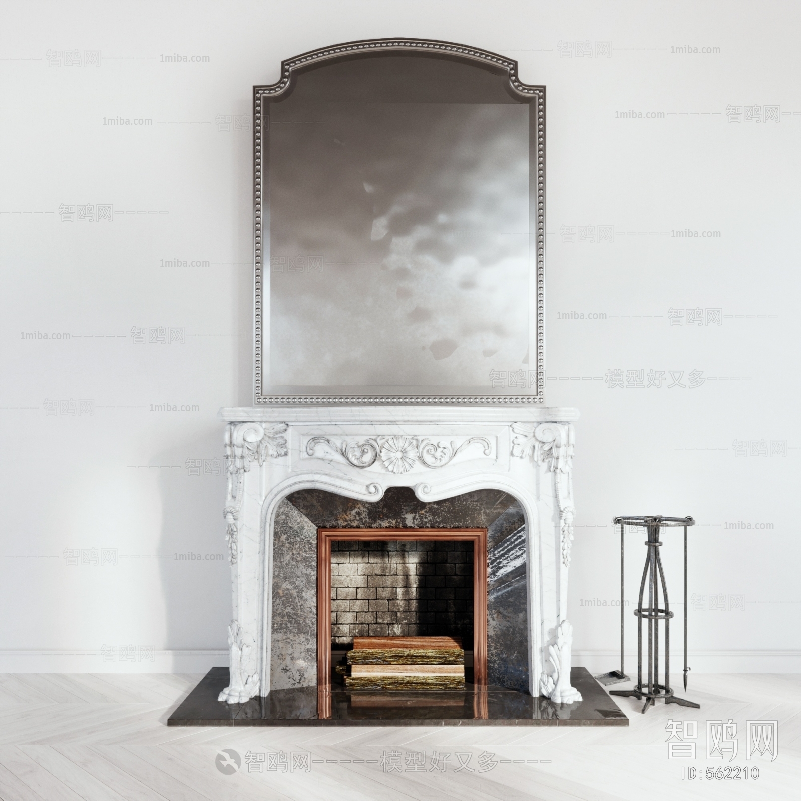 European Style Fireplace