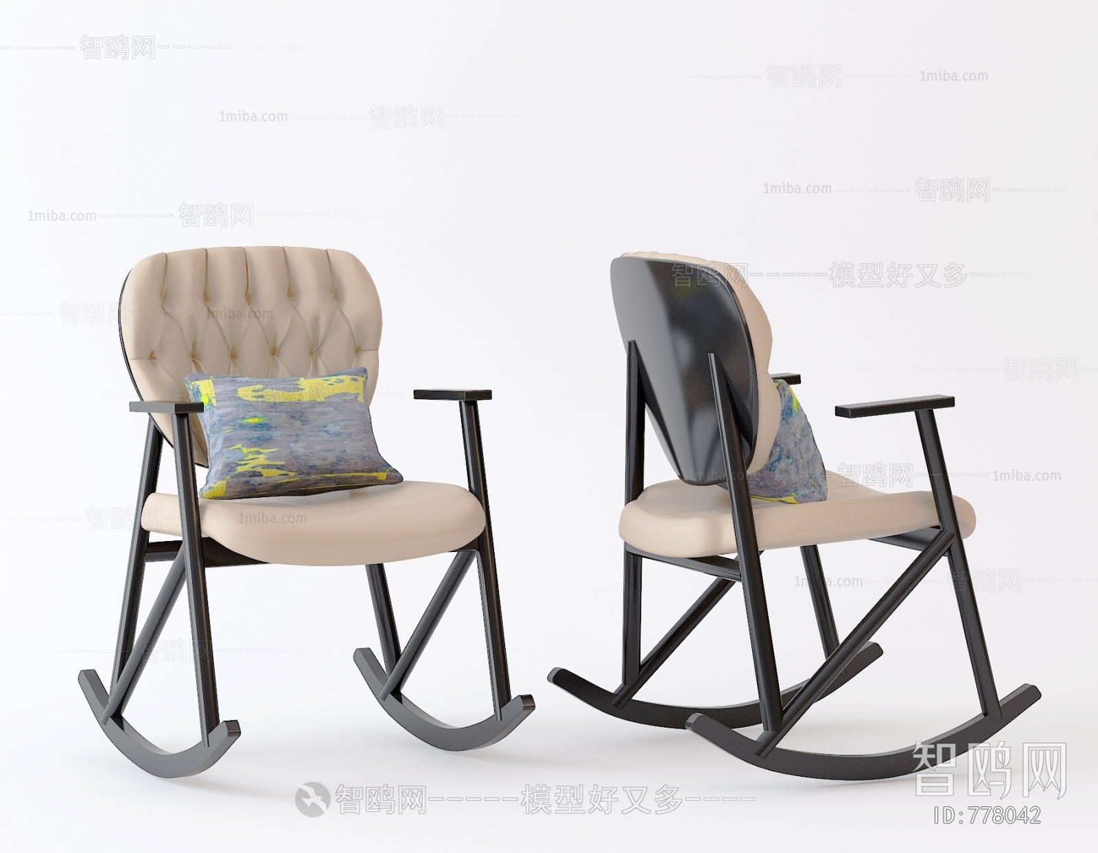 New Chinese Style Lounge Chair