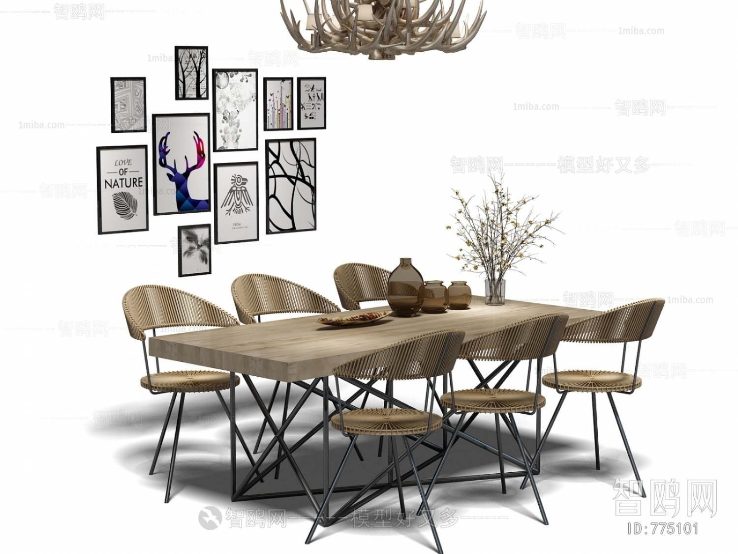 Modern Dining Table And Chairs