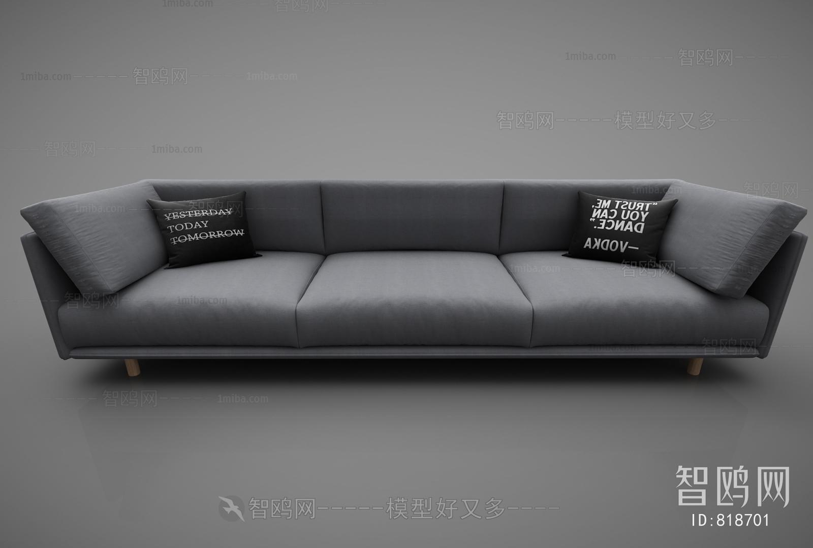 Modern Three-seat Sofa