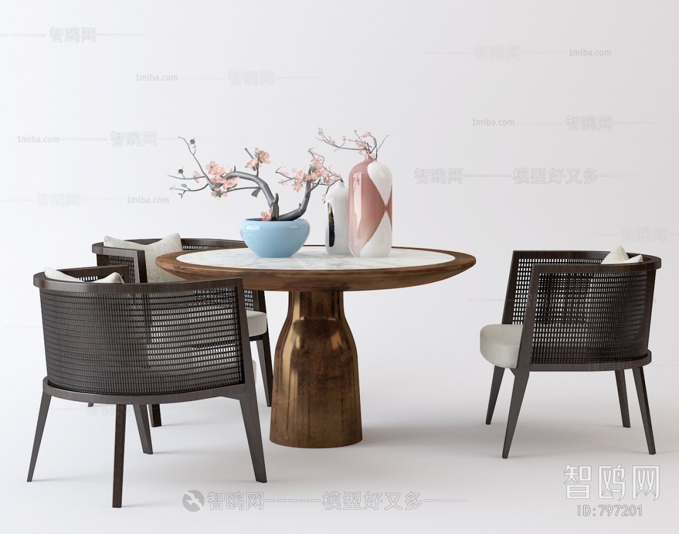 New Chinese Style Leisure Table And Chair