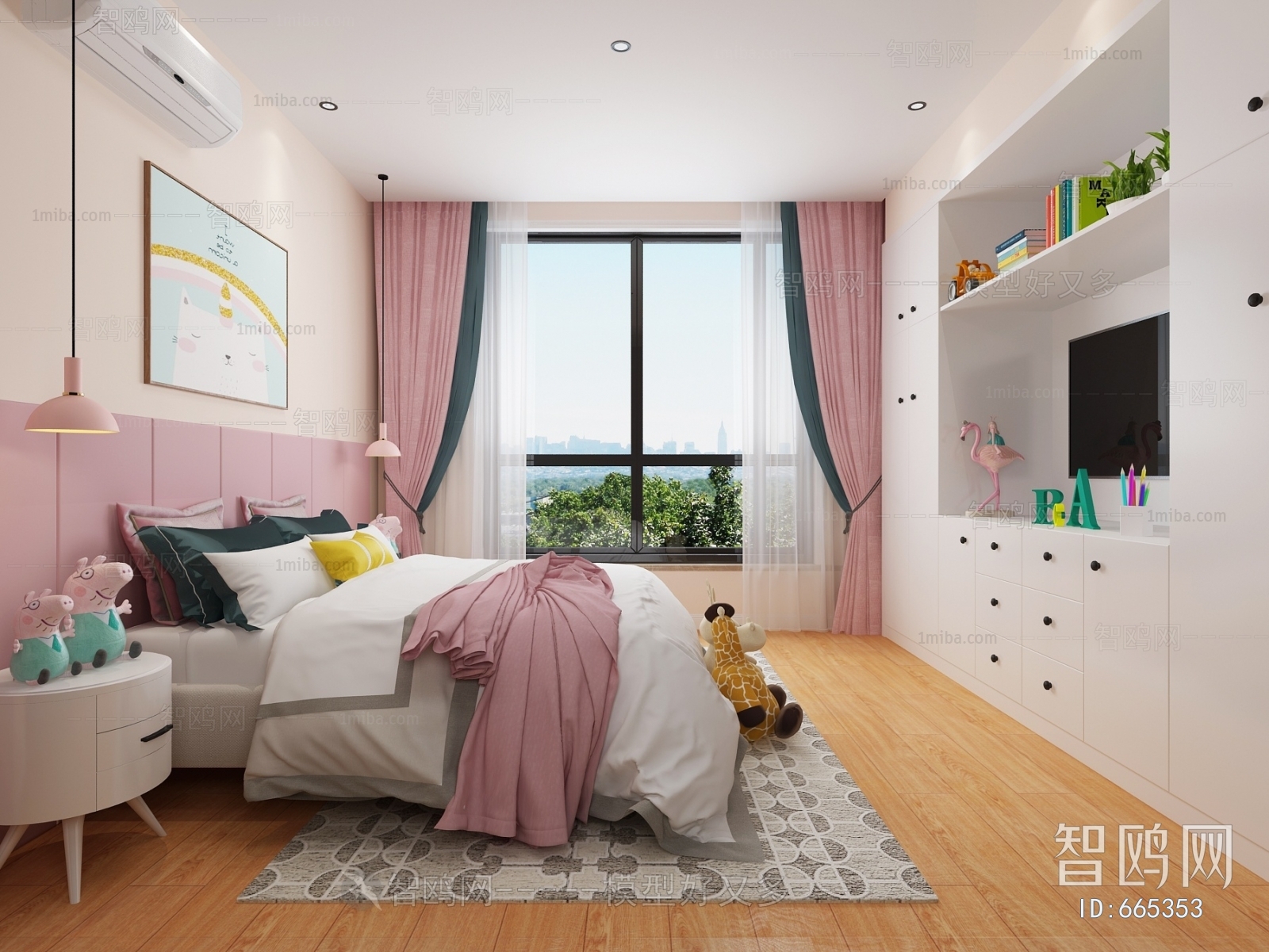 Modern Girl's Room Daughter's Room