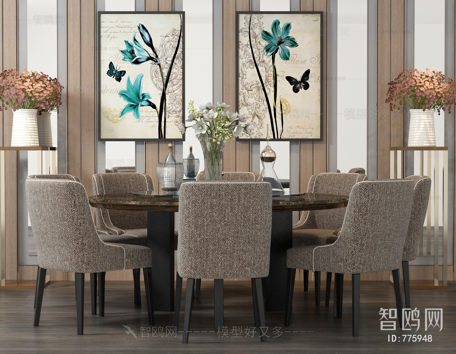 Modern Dining Table And Chairs