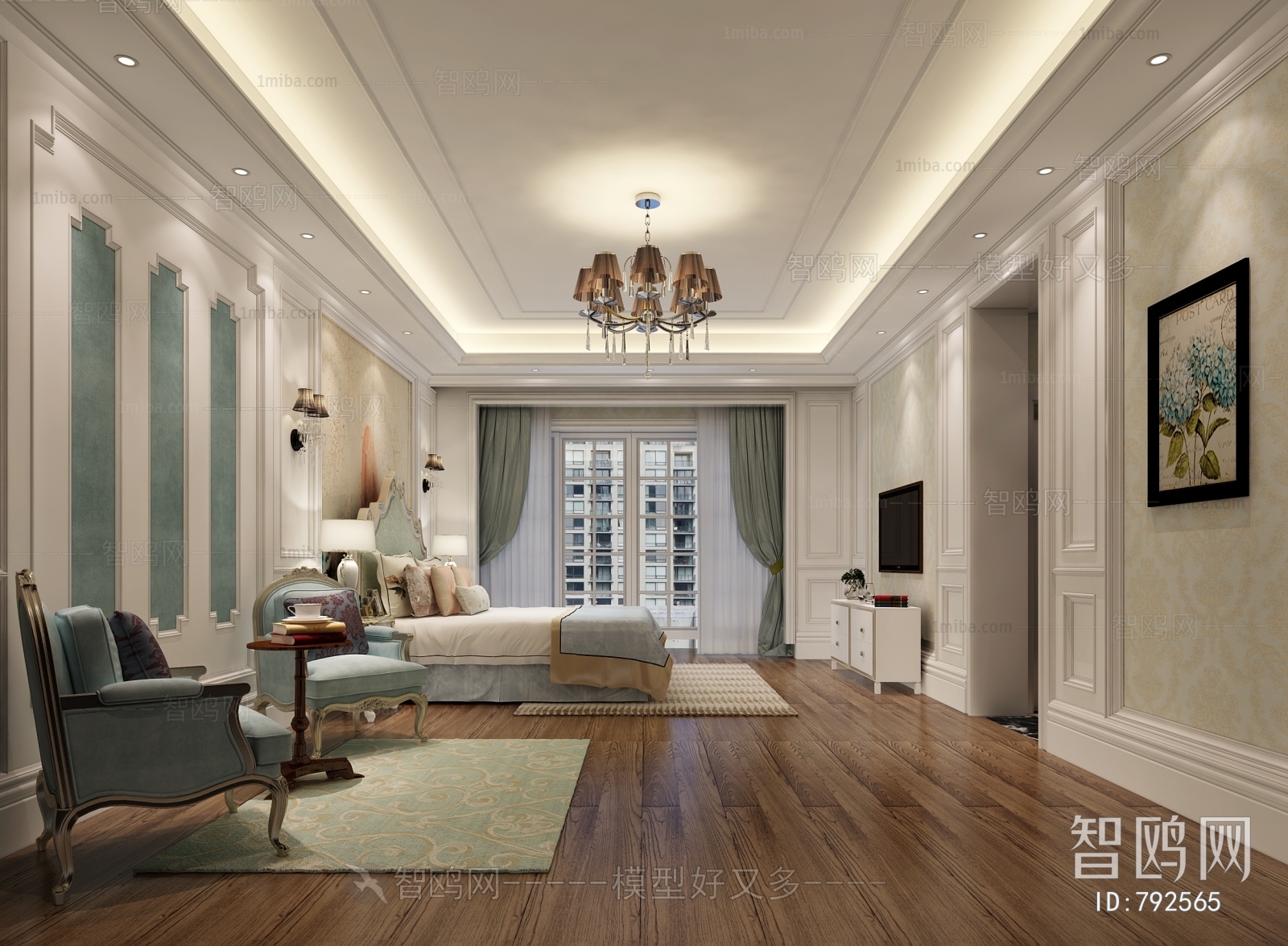 European Style Bedroom