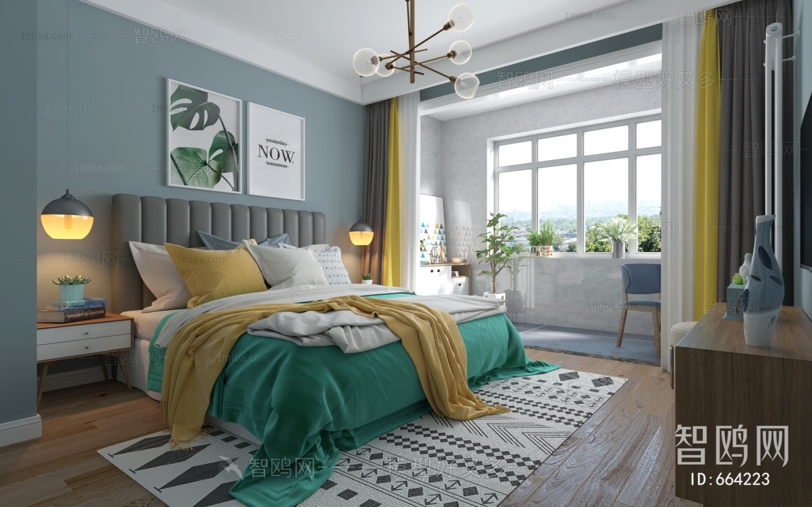 Nordic Style Bedroom