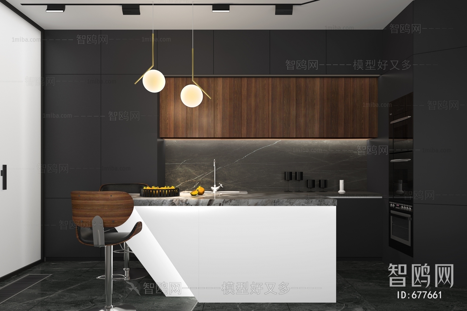 Modern The Kitchen