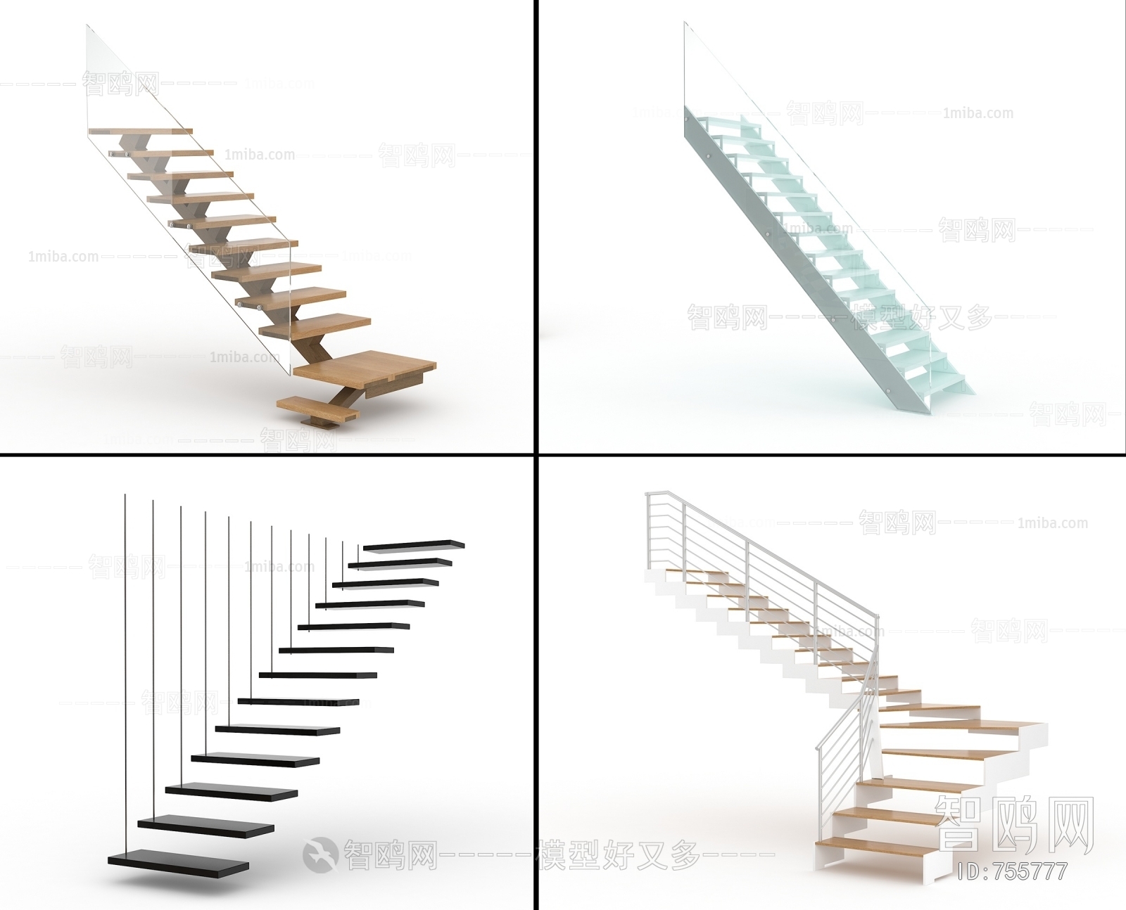 Modern Stair Balustrade/elevator