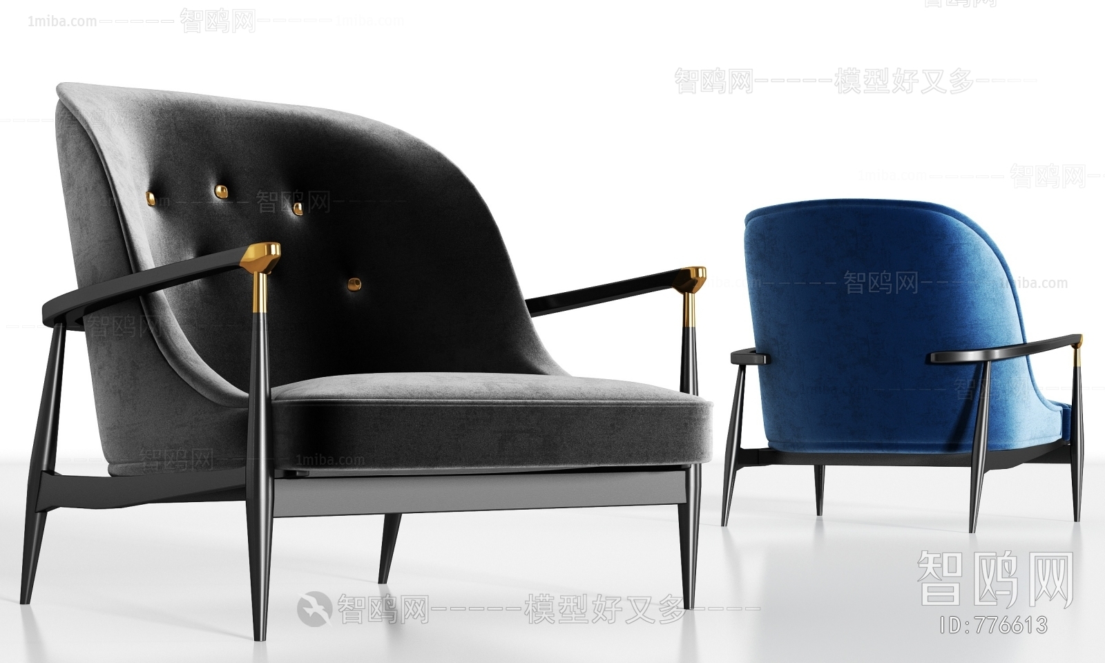 New Chinese Style Single Chair