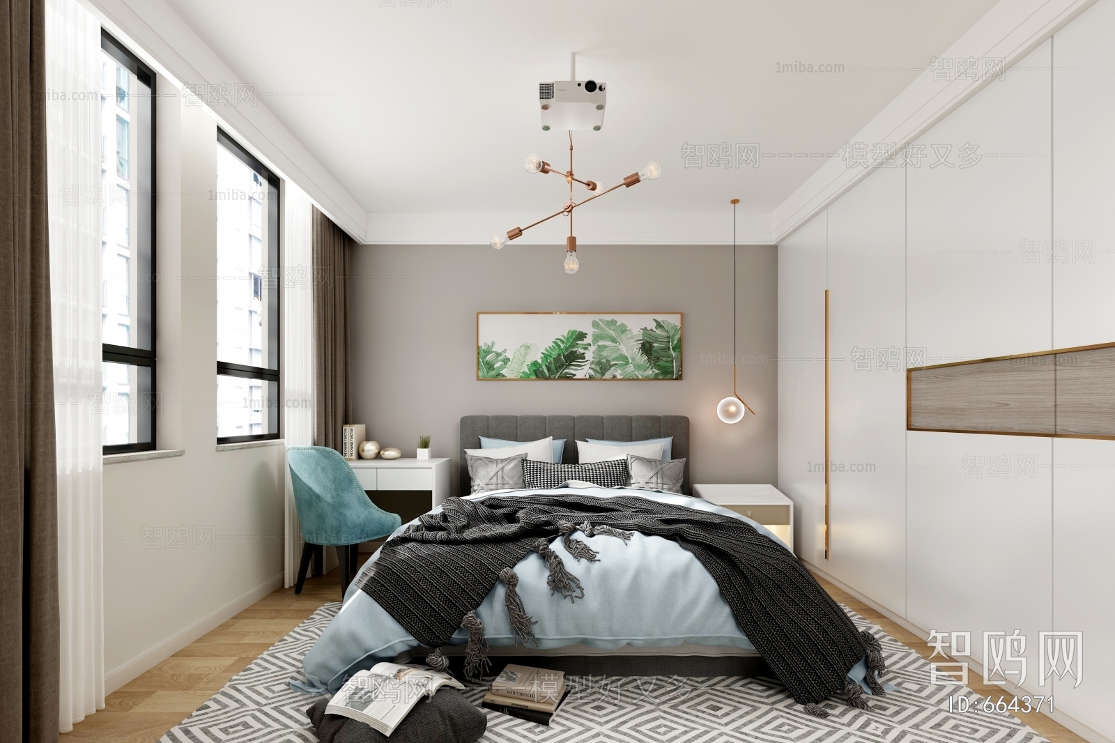 Nordic Style Bedroom