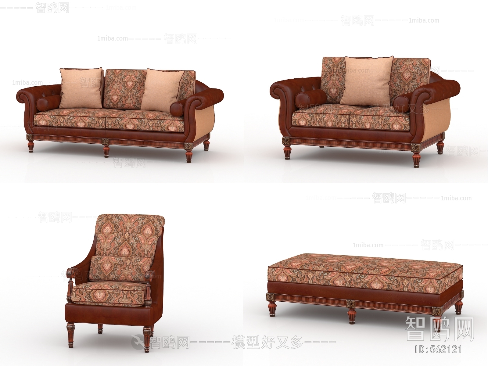 American Style Sofa Combination