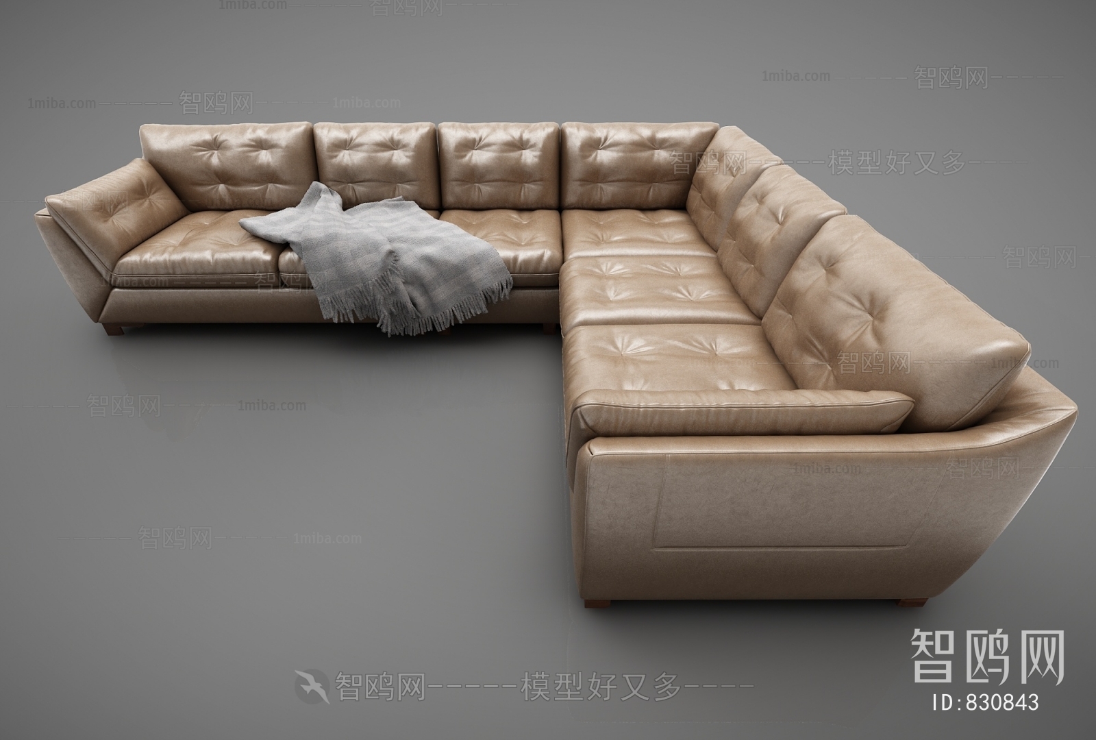 Modern Multi Person Sofa