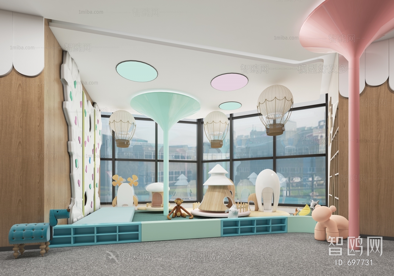 Modern Children's Playroom