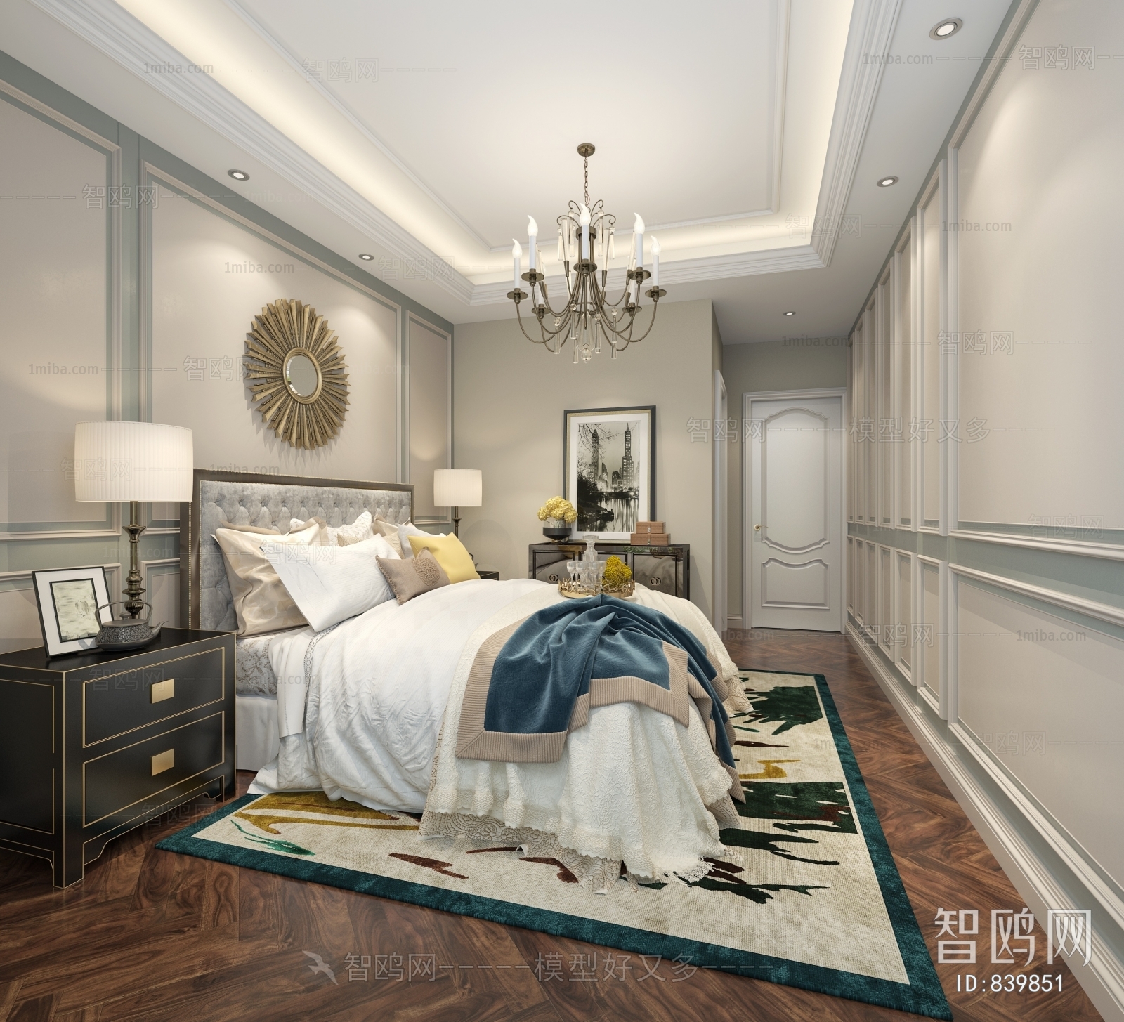 European Style Bedroom