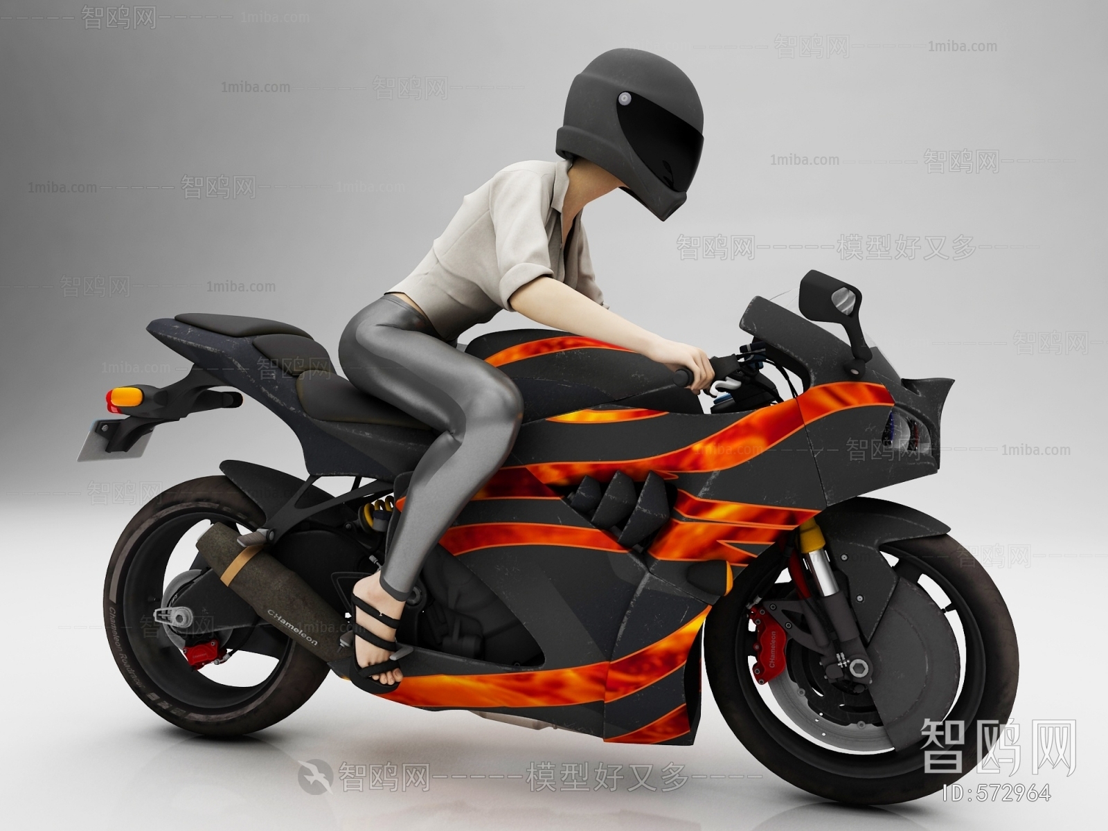 Modern Motorcycle