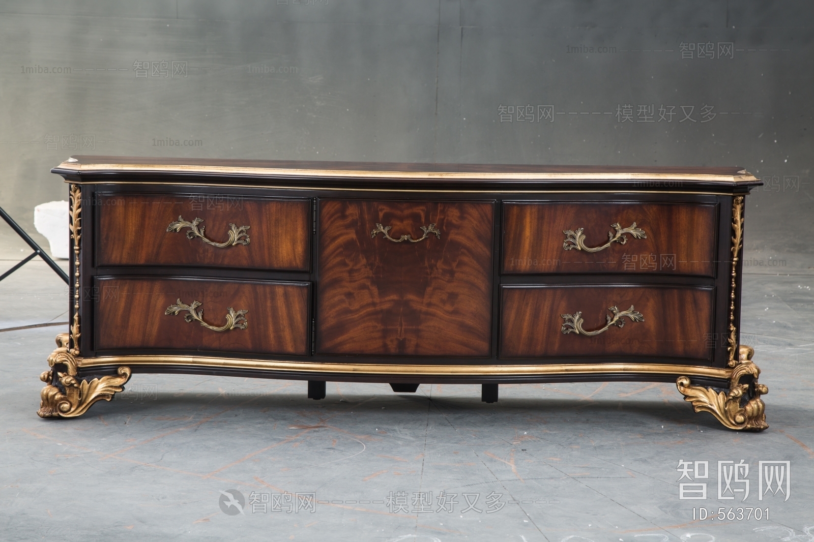 European Style TV Cabinet