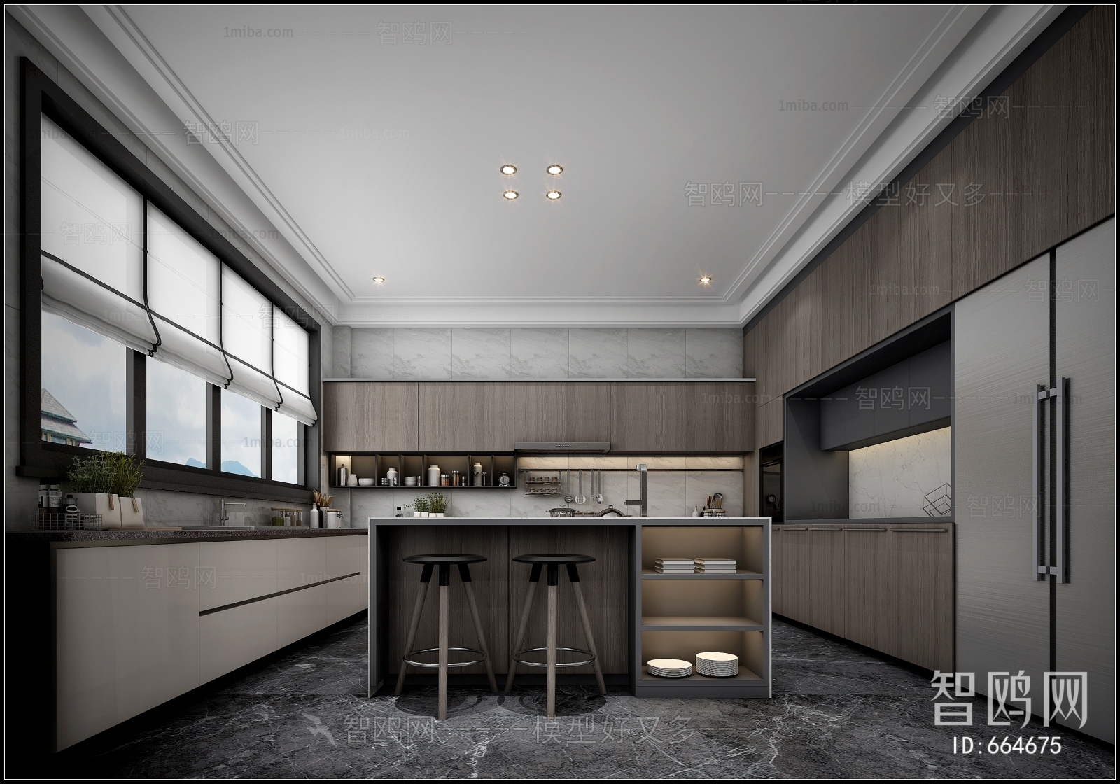 Modern The Kitchen