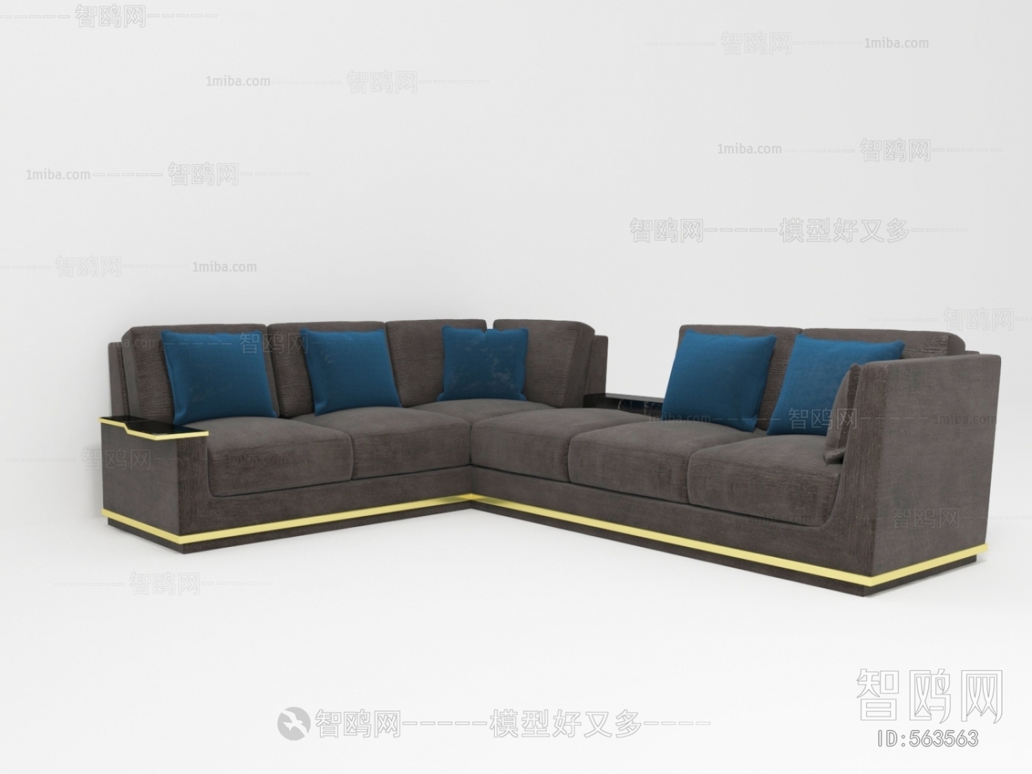 Modern Multi Person Sofa