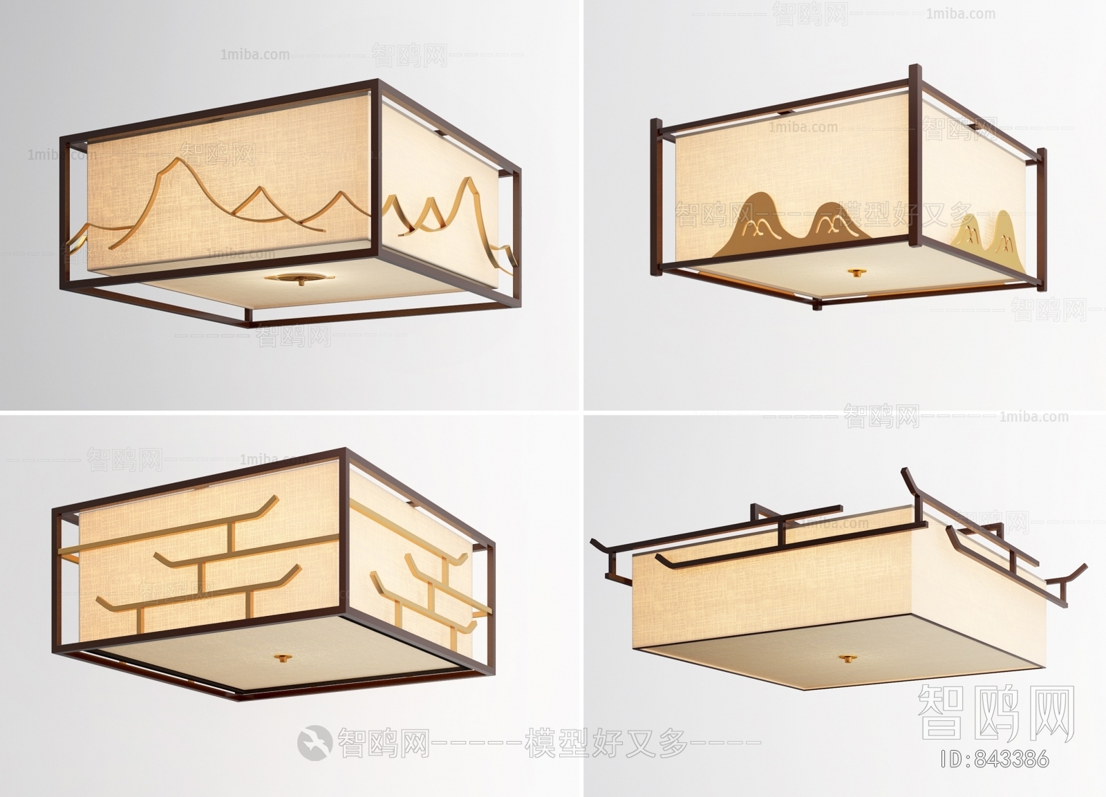 New Chinese Style Ceiling Ceiling Lamp