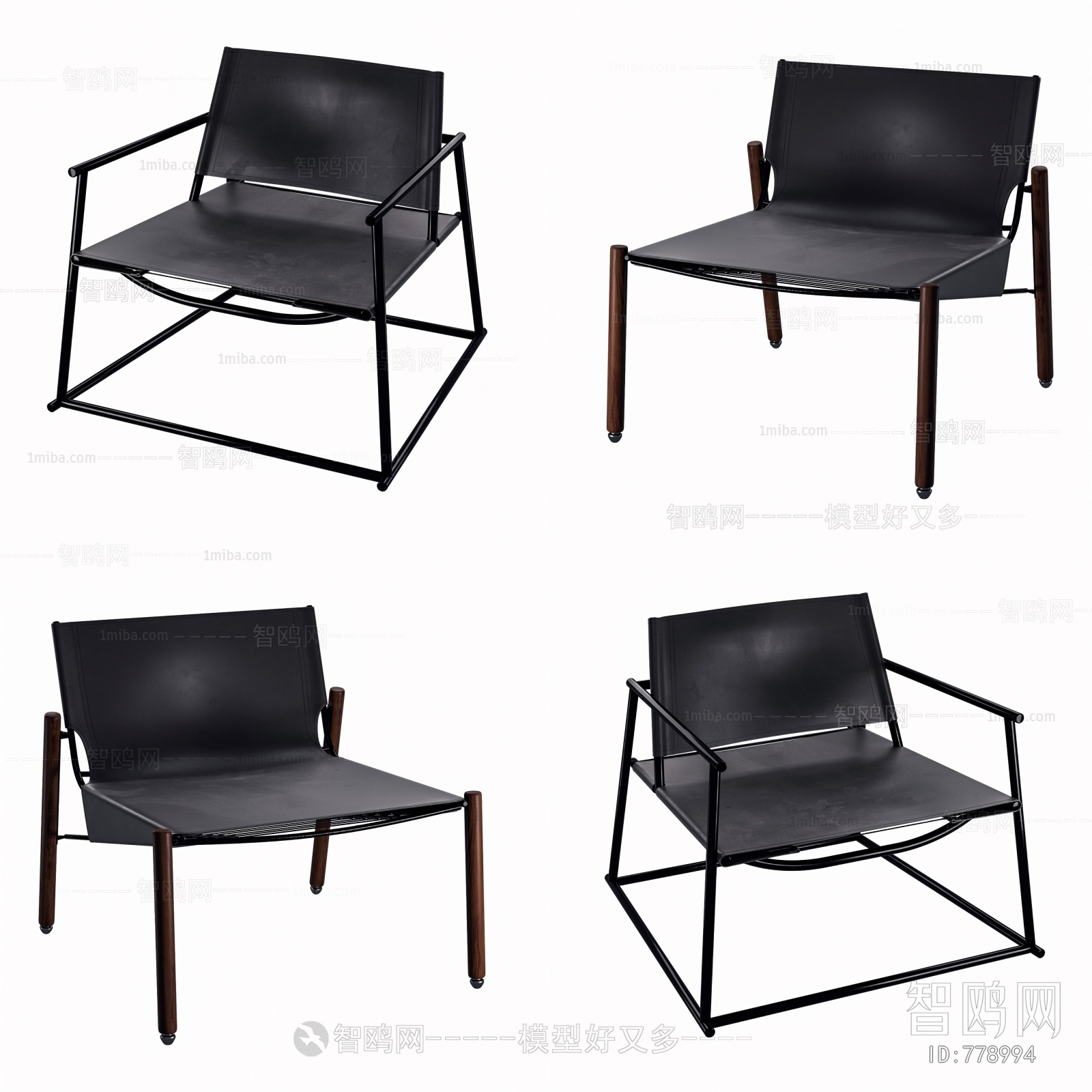 New Chinese Style Single Chair