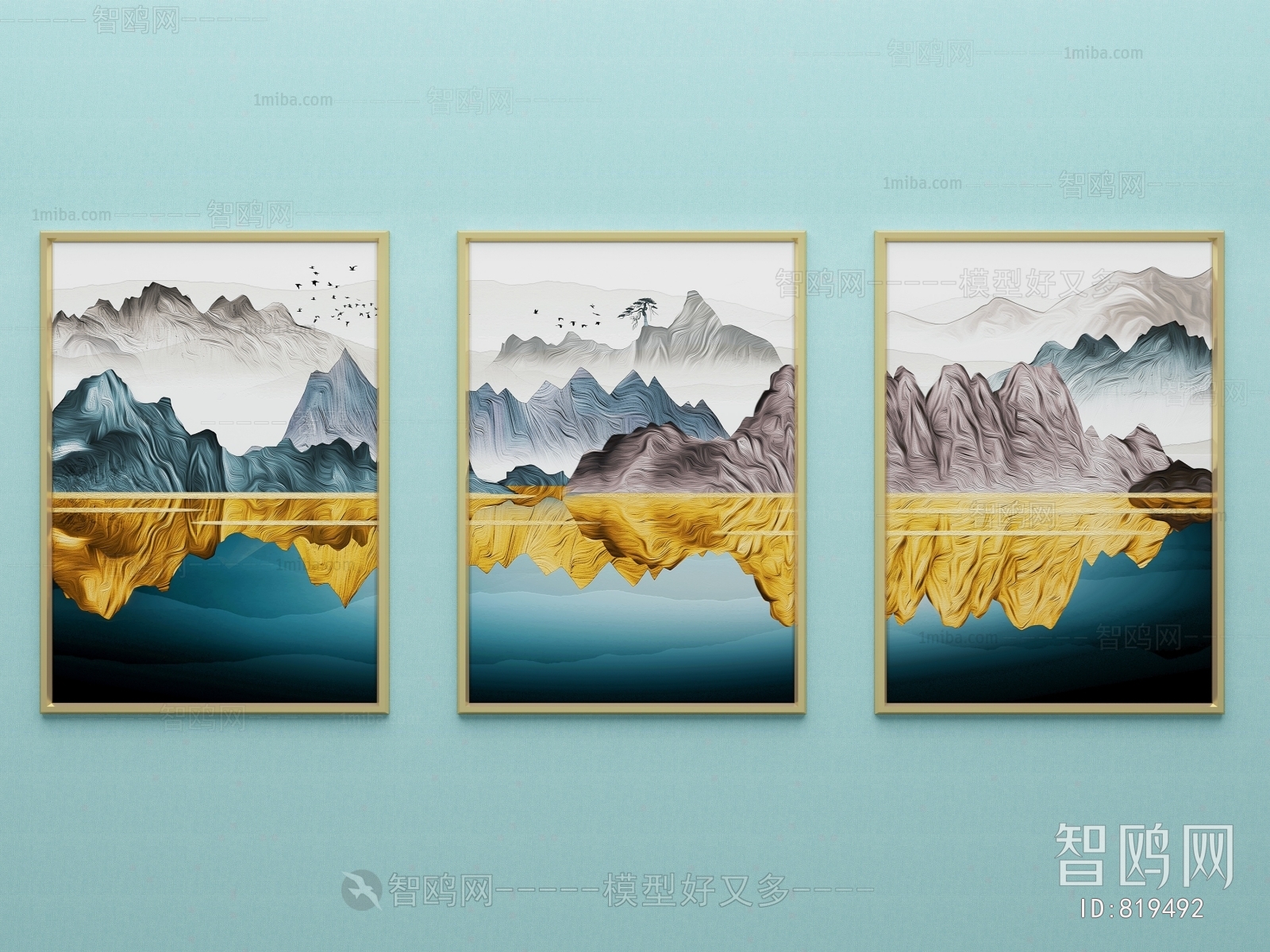 New Chinese Style Painting