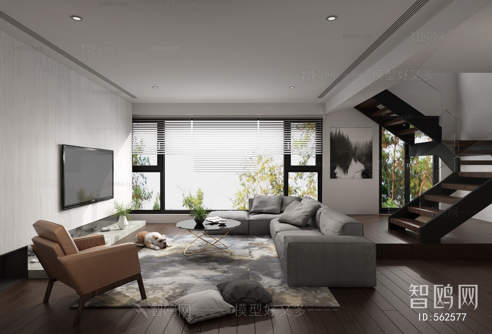 Modern A Living Room