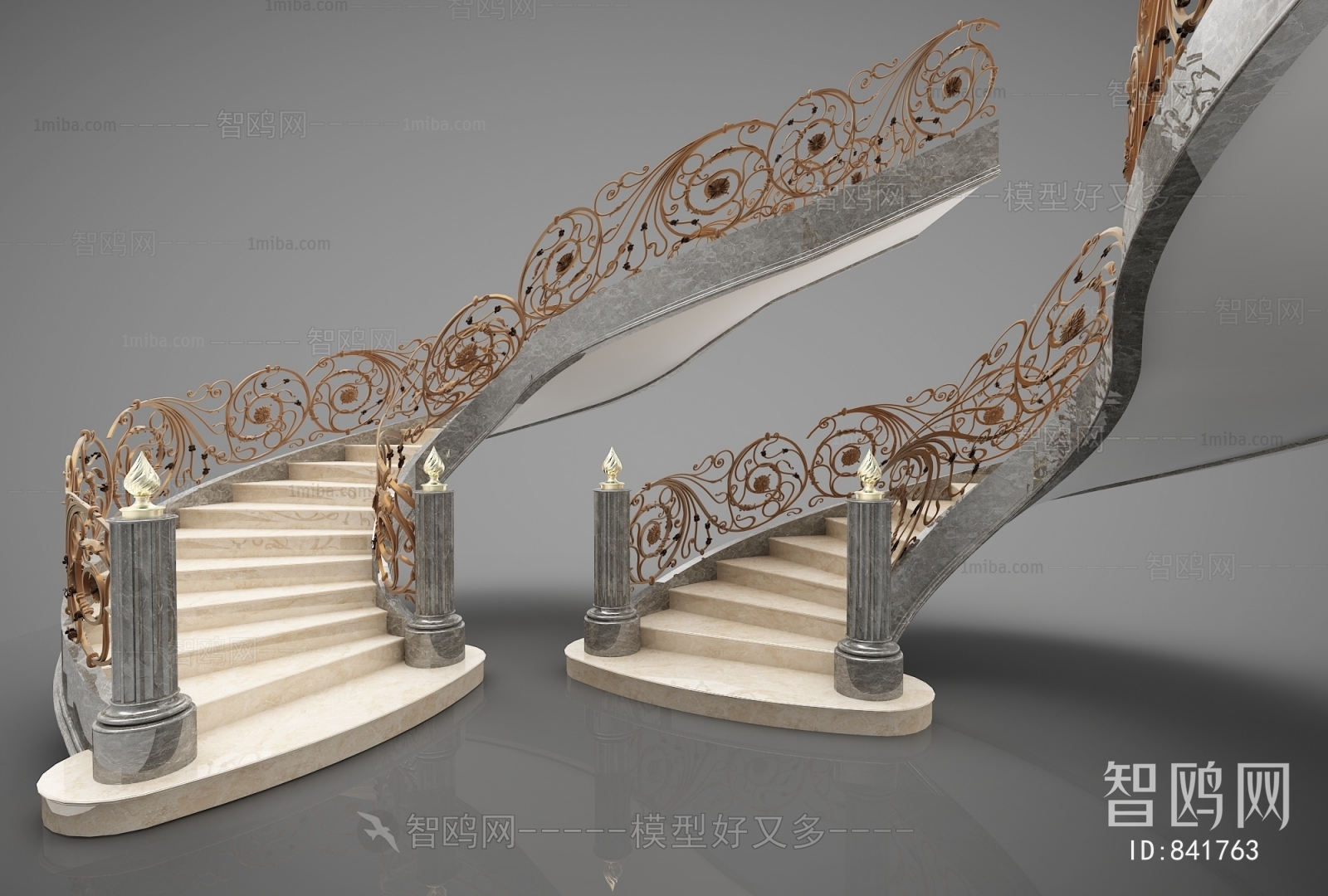 European Style Stair Balustrade/elevator