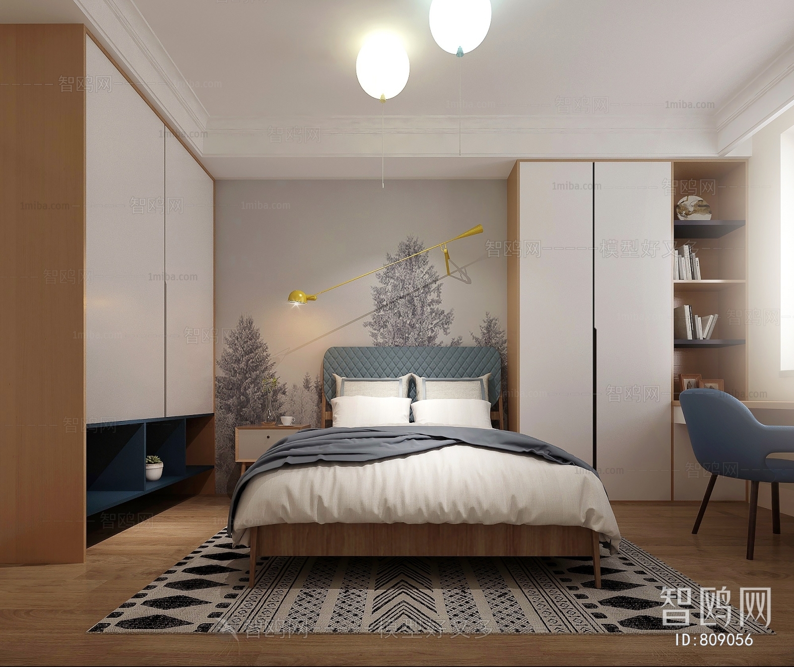 Nordic Style Bedroom