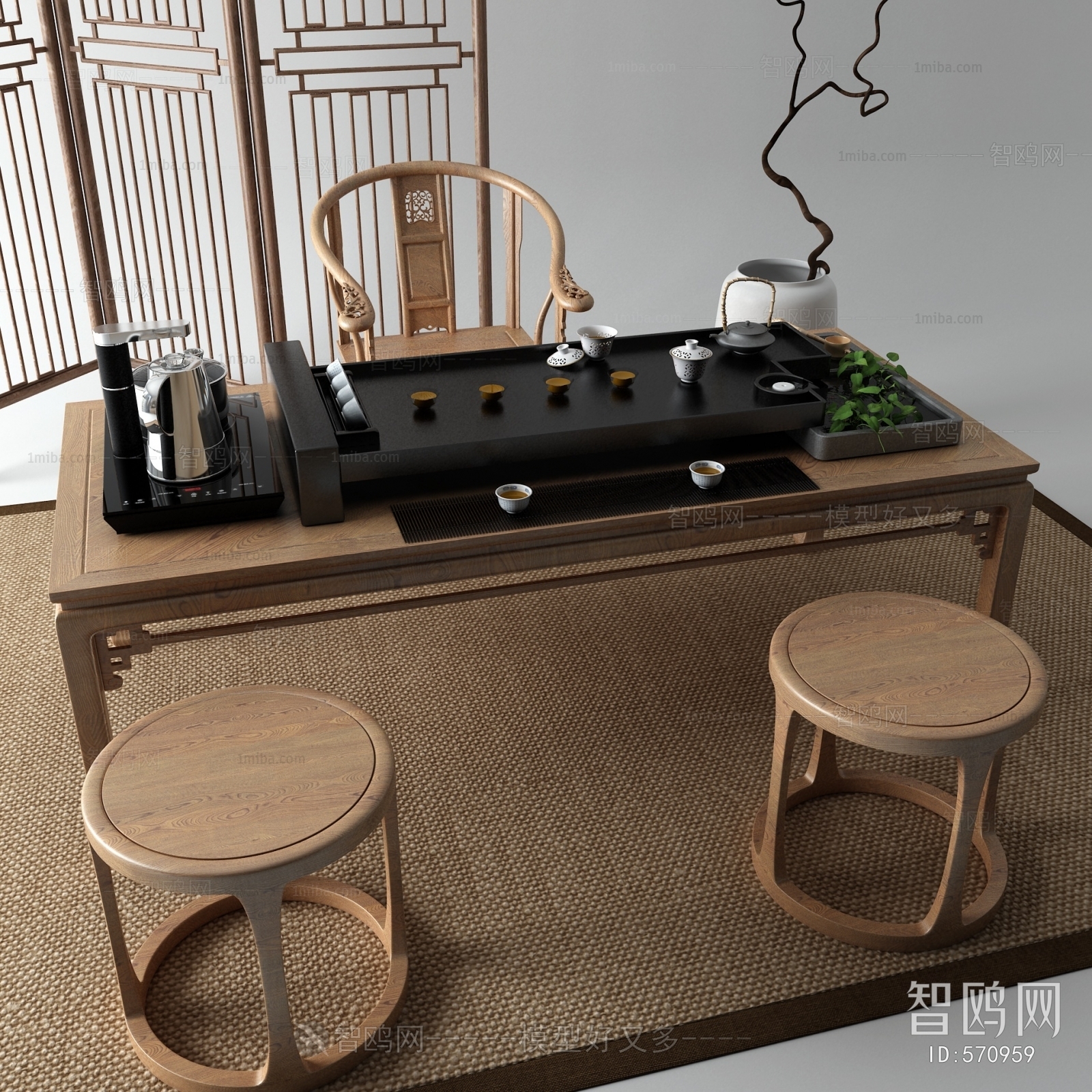 New Chinese Style Tea Tables And Chairs