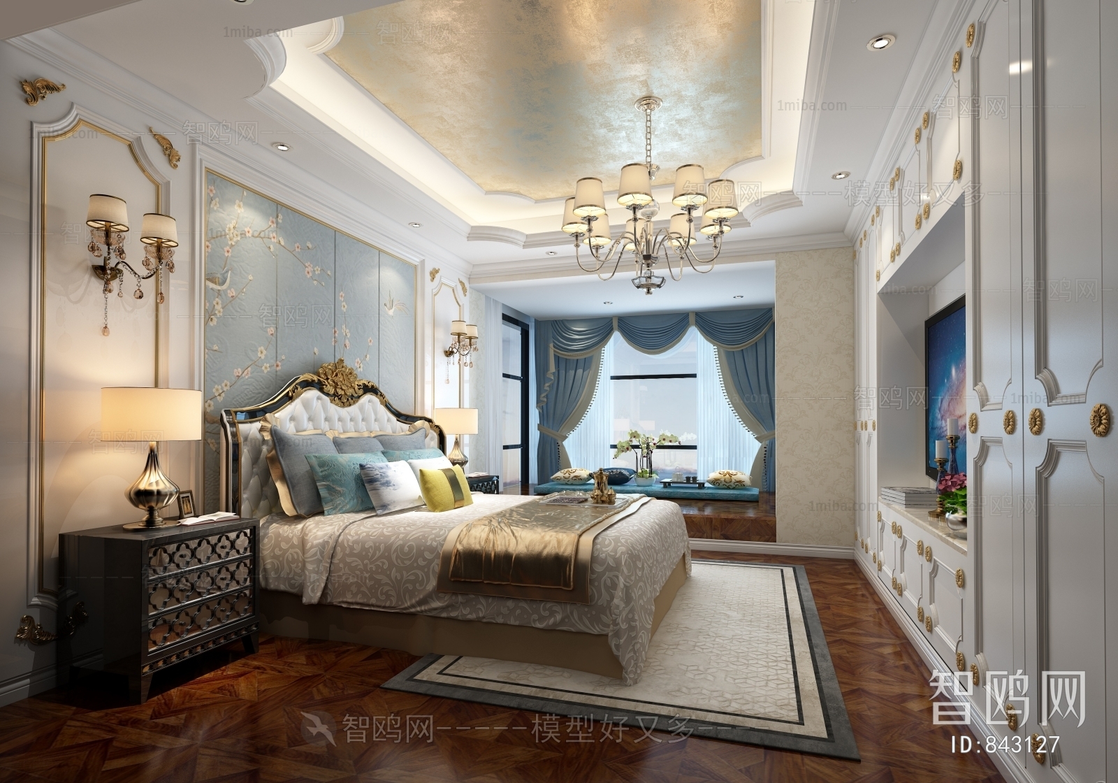 New Classical Style Bedroom