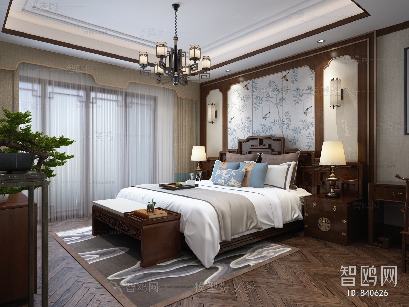 Chinese Style Bedroom