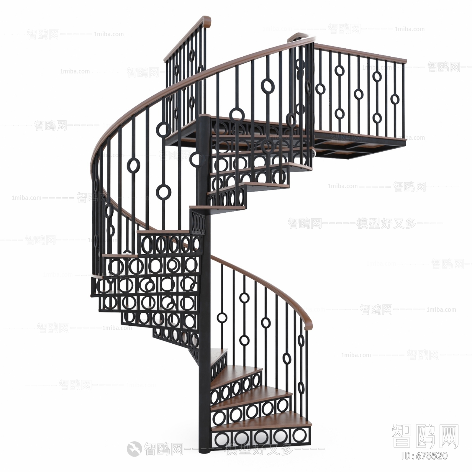 工业风楼梯栏杆/电梯