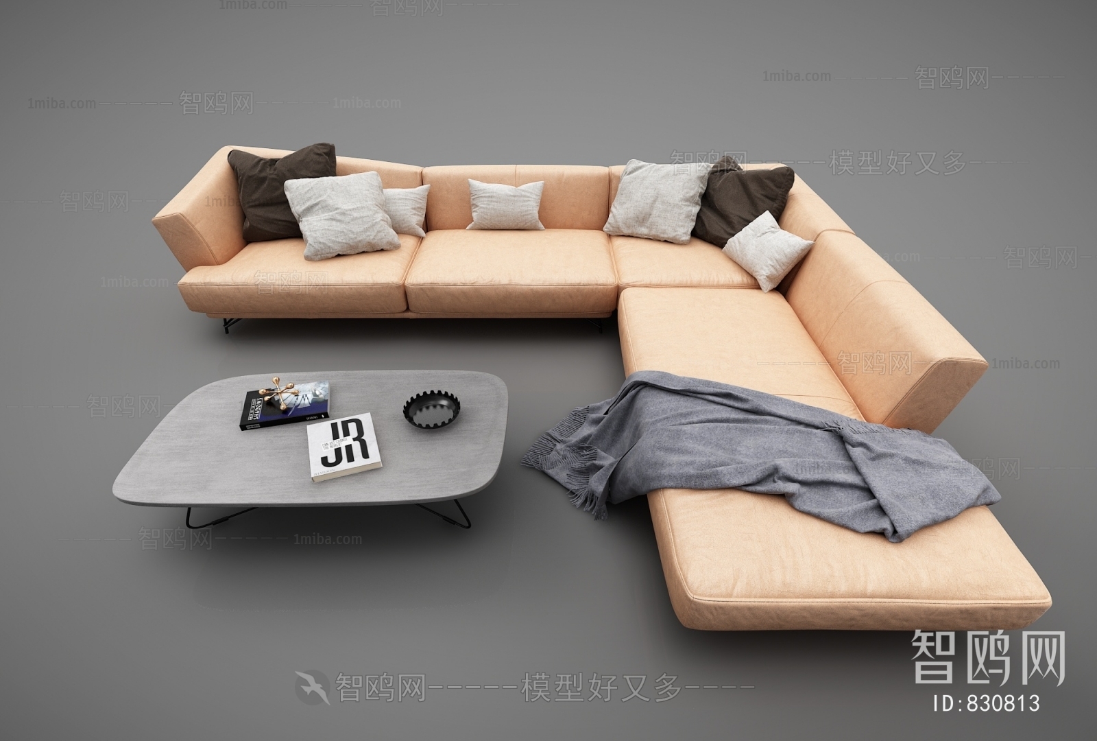 Modern Multi Person Sofa