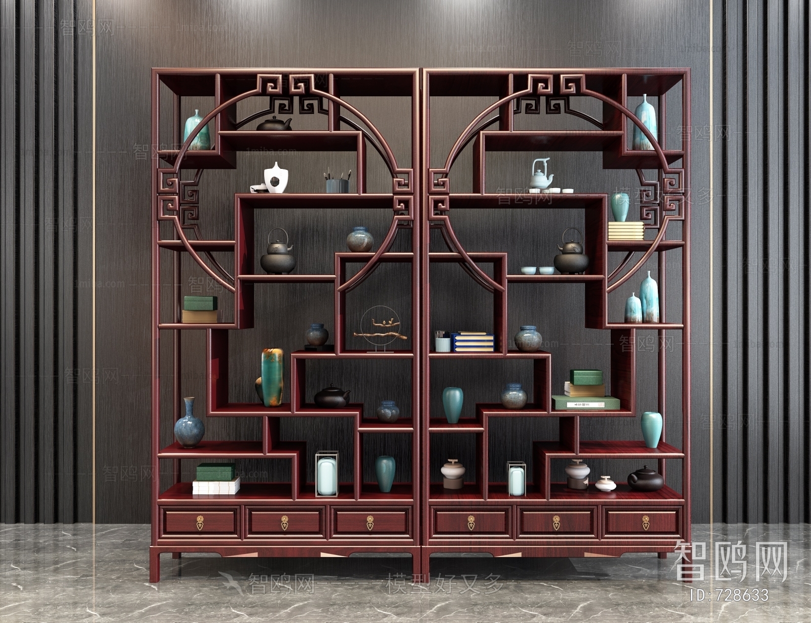 New Chinese Style Antique Rack