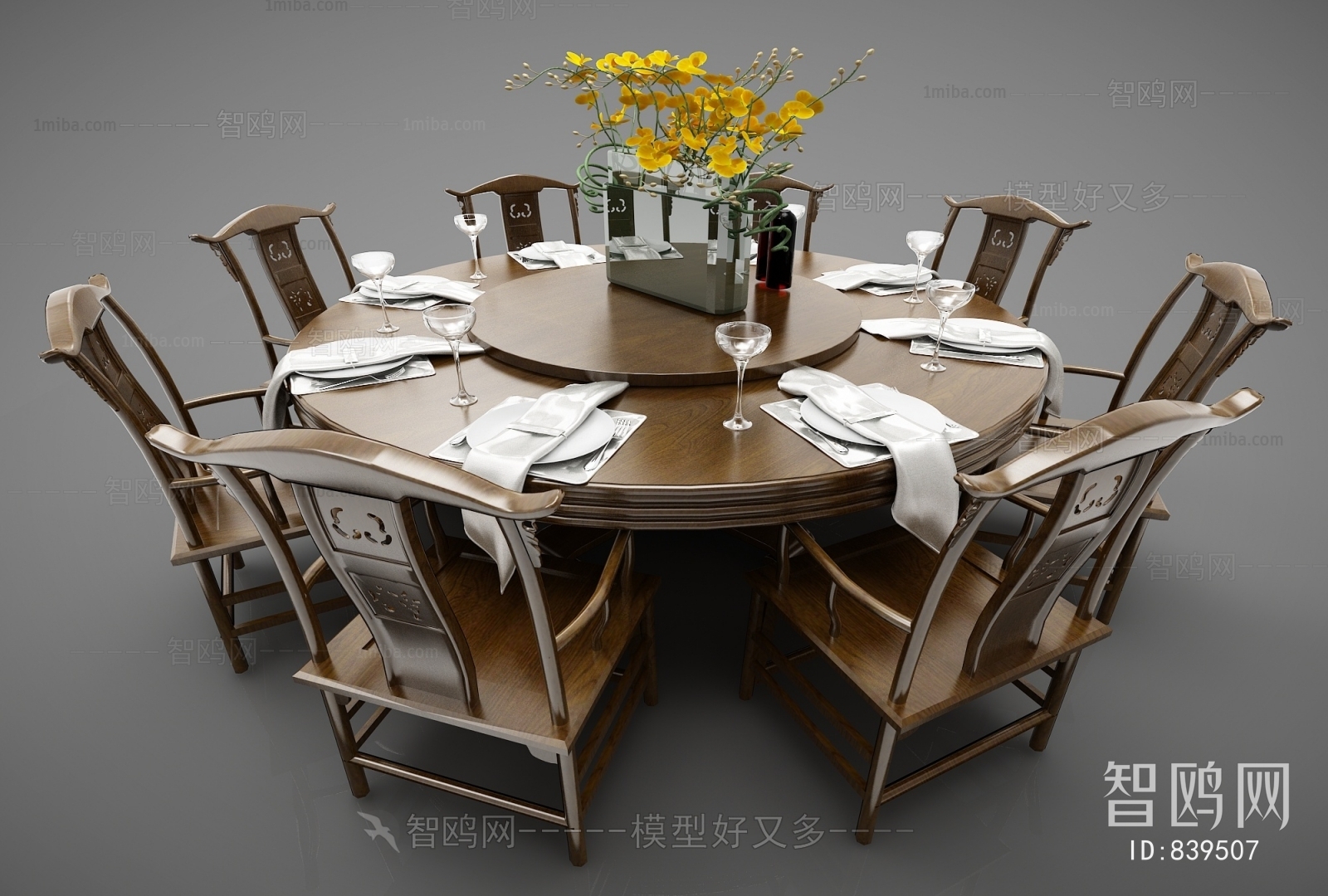 New Chinese Style Dining Table And Chairs