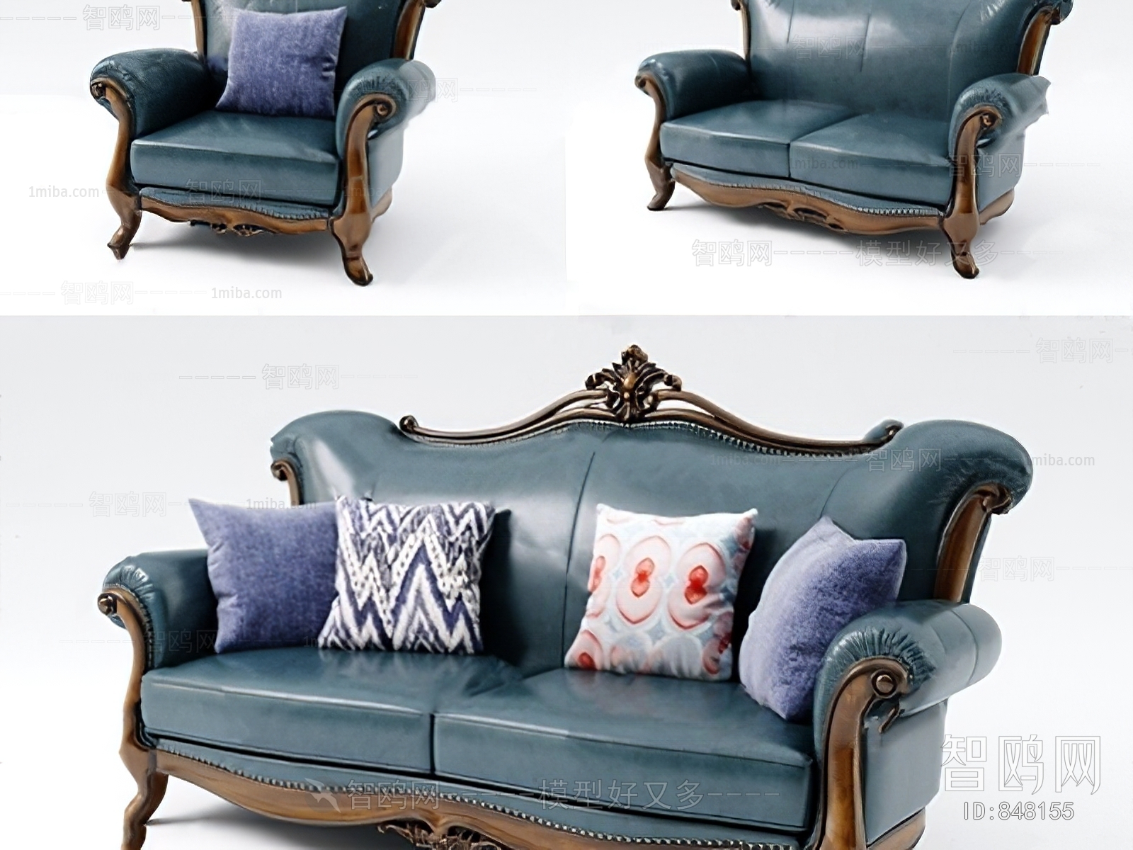 New Classical Style Sofa Combination