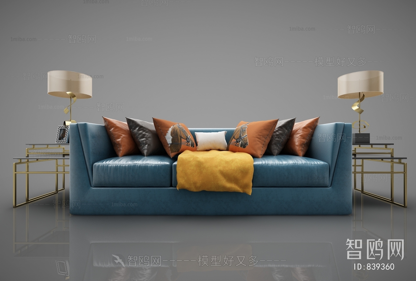 Modern Three-seat Sofa