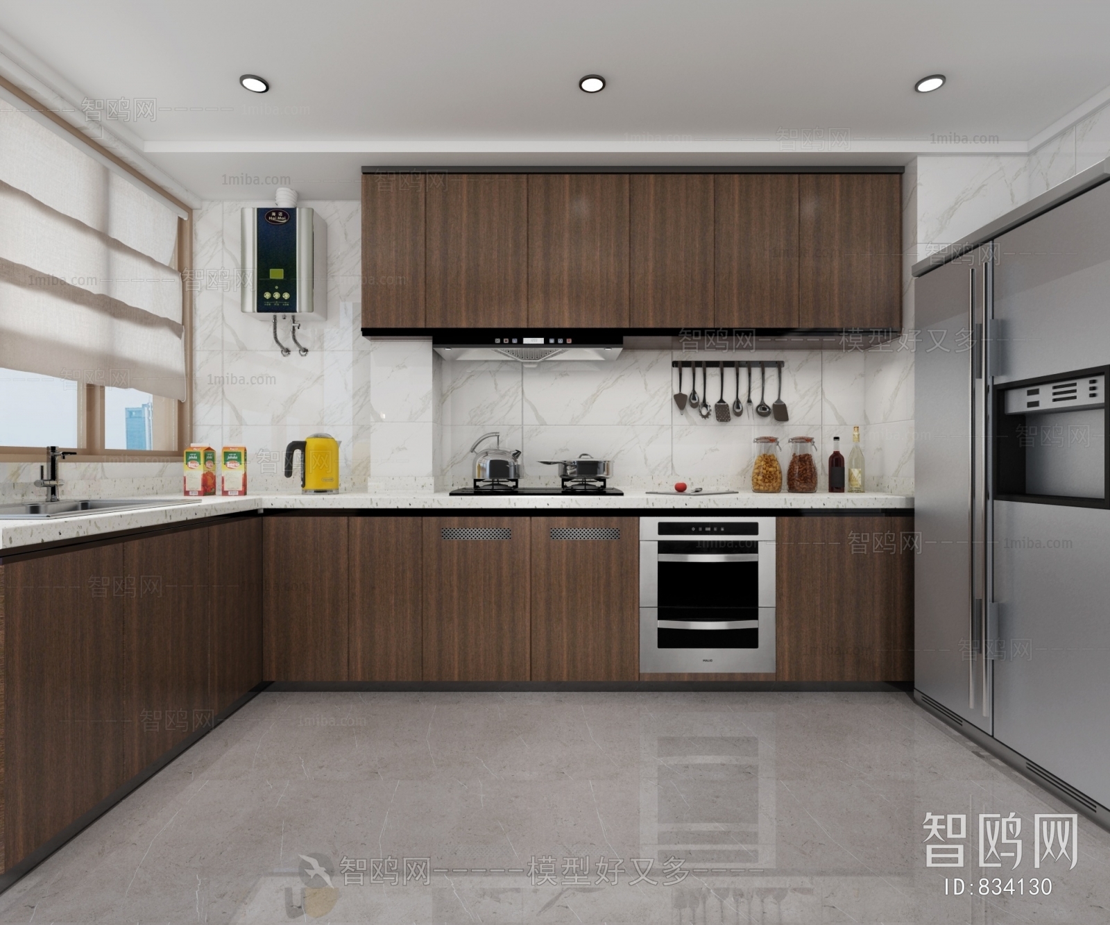 Modern The Kitchen