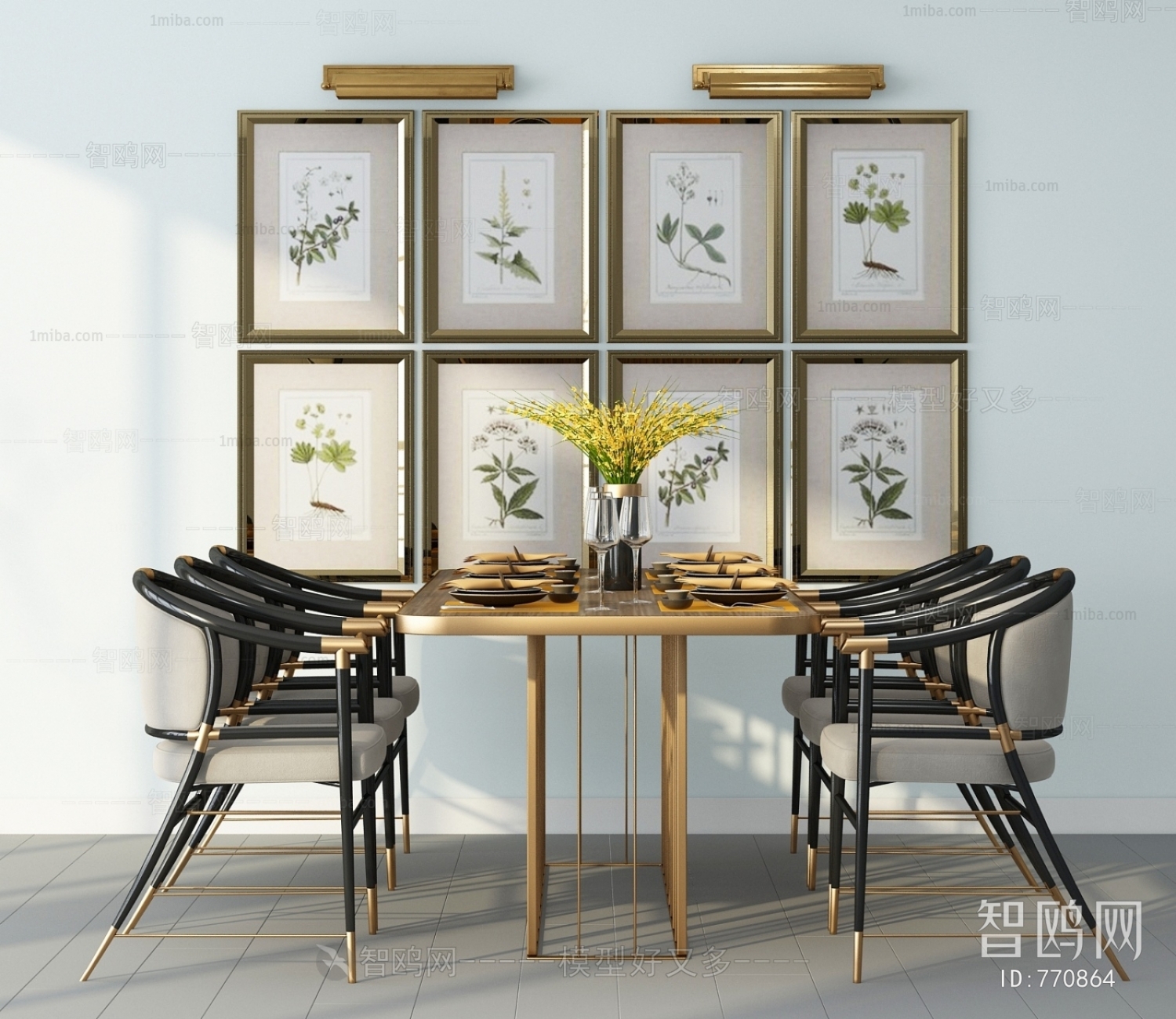 Modern Dining Table And Chairs