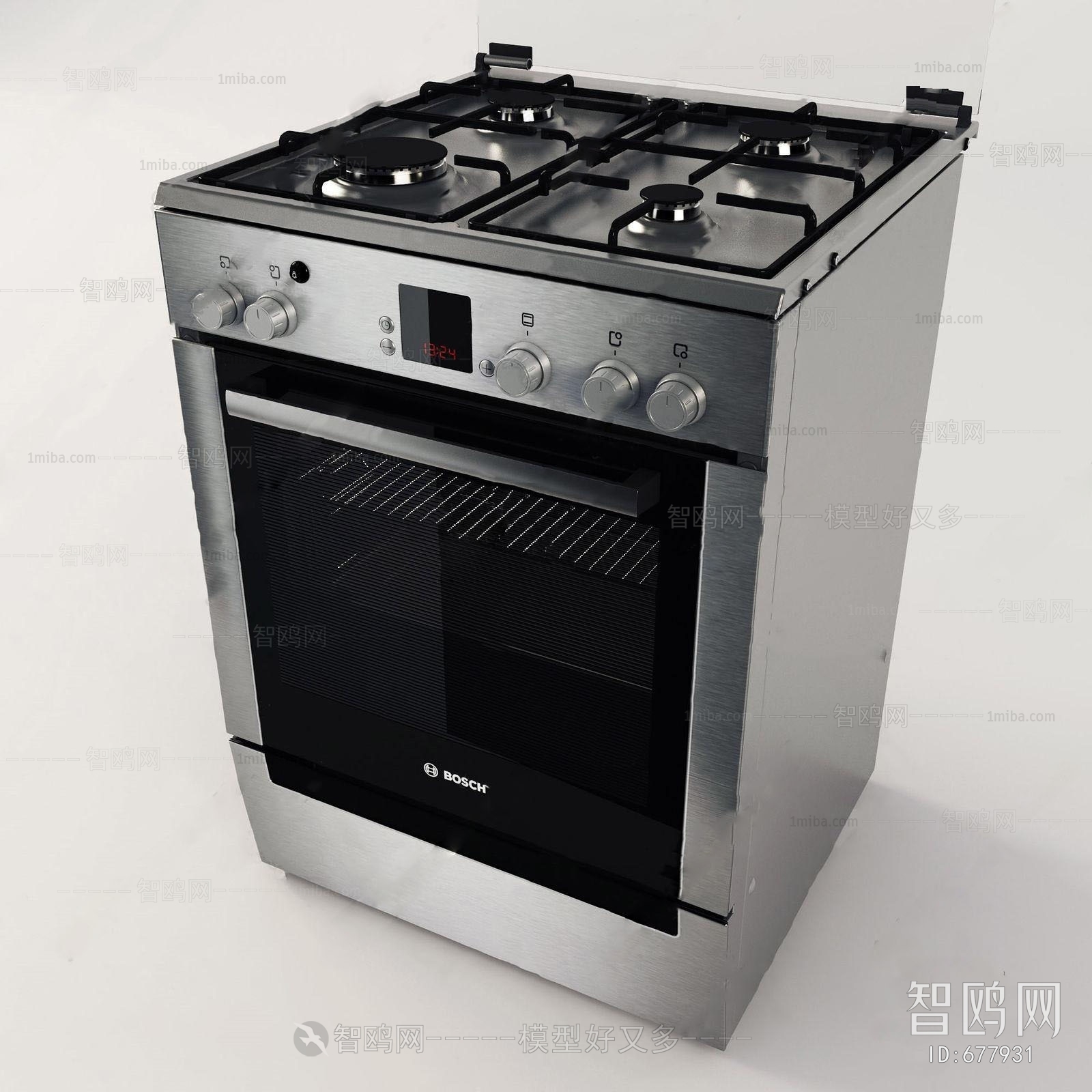 Modern Kitchen Electric Gas Range