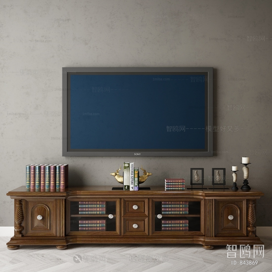 American Style TV Cabinet