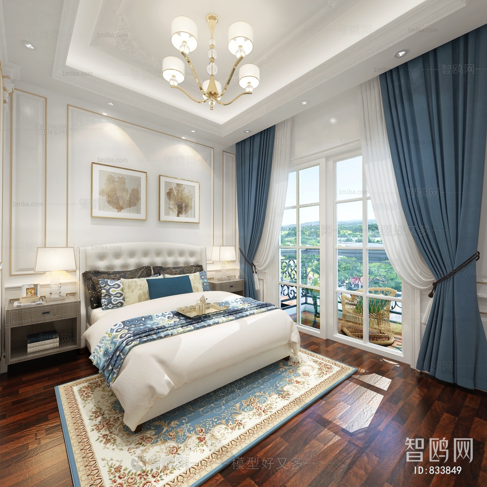 European Style Bedroom