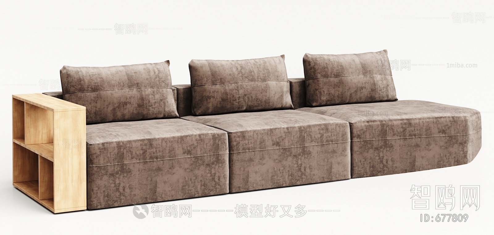 Modern Three-seat Sofa