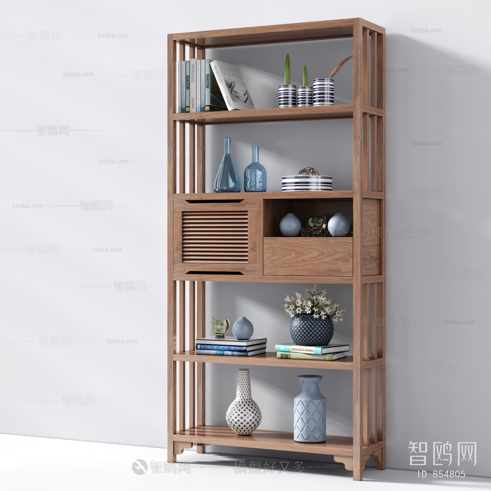 New Chinese Style Decorative Cabinet