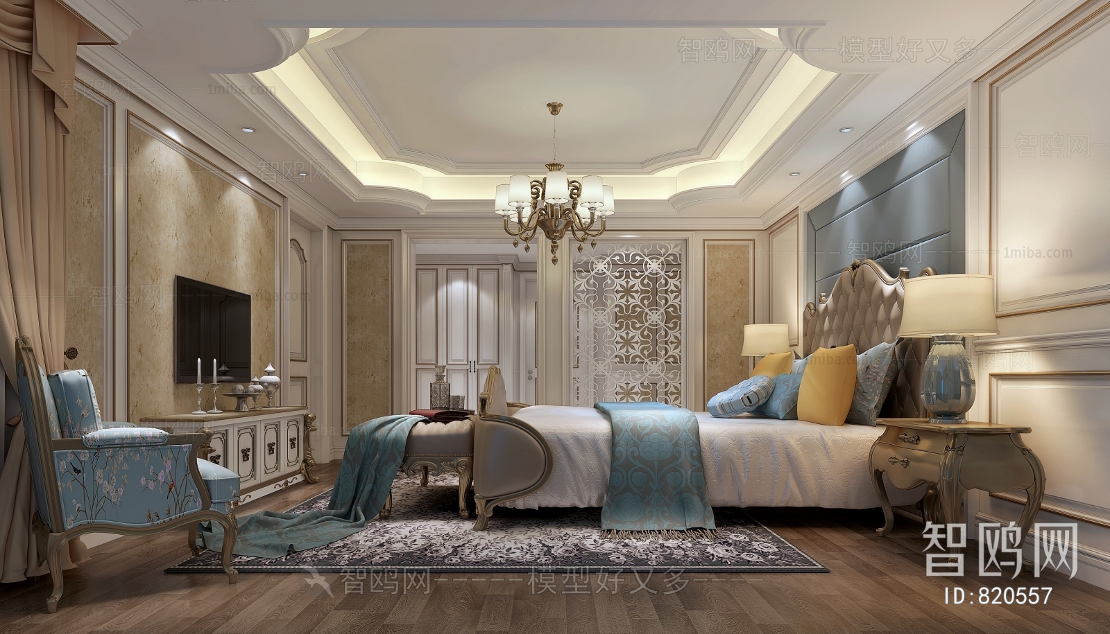 European Style Bedroom