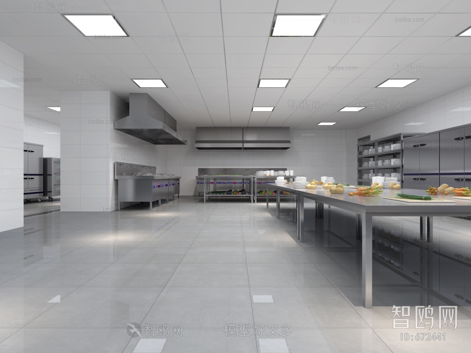 Modern Central Kitchen